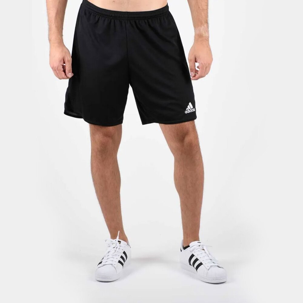 Adidas Men's Black Lightweight Soccer Shorts - Size Medium